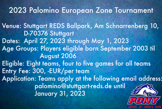 2023 Palomino European Zone Tournament